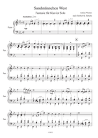 Sandman Fantasies East & West ( Sandmännchen Fantasien Ost & West ) Piano Solo scores gallery preview page 3