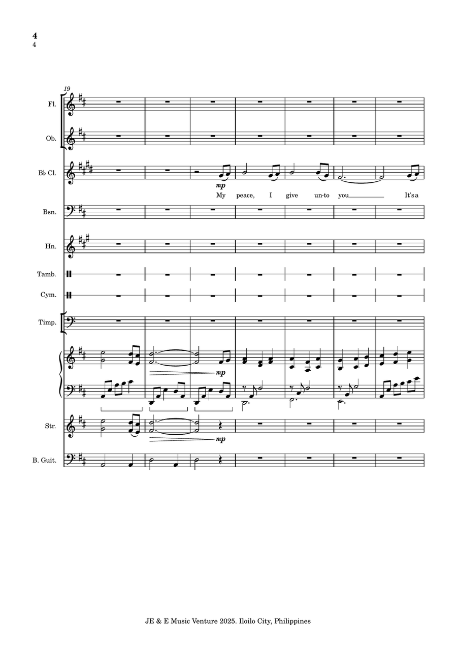 My Peace My Peace A Cappella scores gallery preview page 4