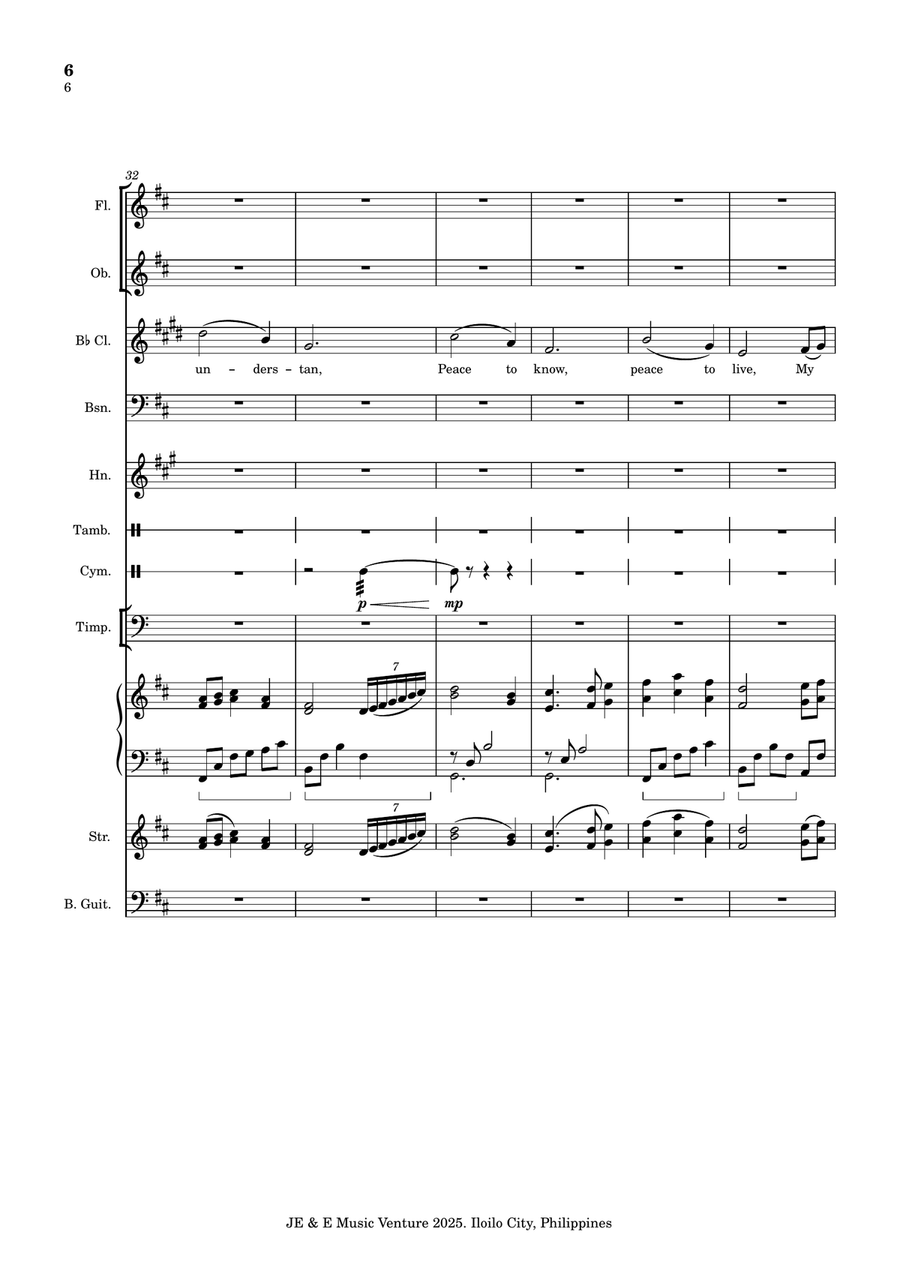 My Peace My Peace A Cappella scores gallery preview page 6