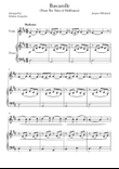 Barcarolle