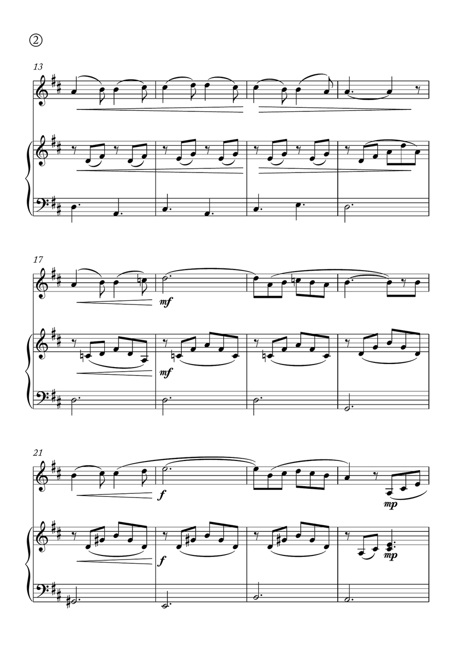Barcarolle Barcarolle Chamber Music scores gallery preview page 2