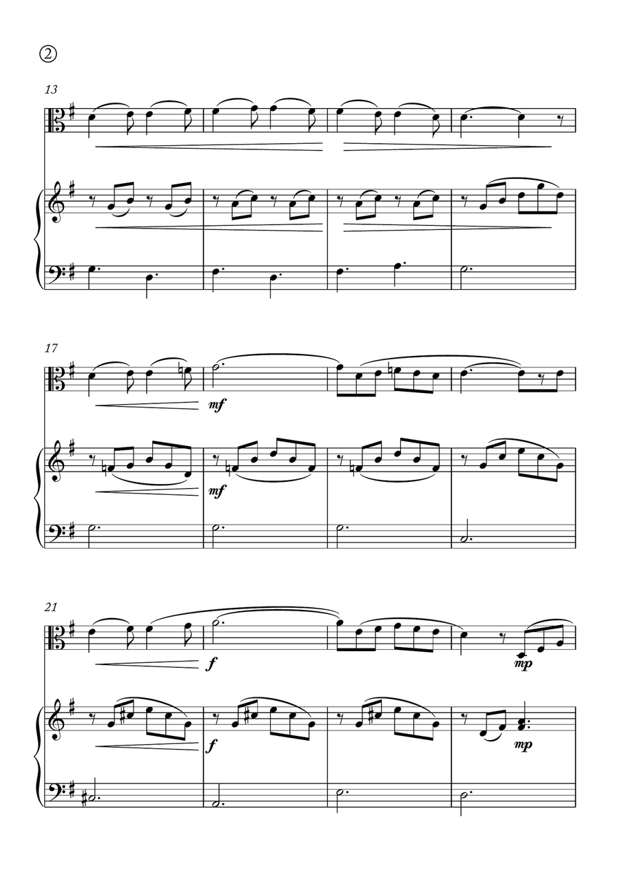 Barcarolle Barcarolle Chamber Music scores gallery preview page 2