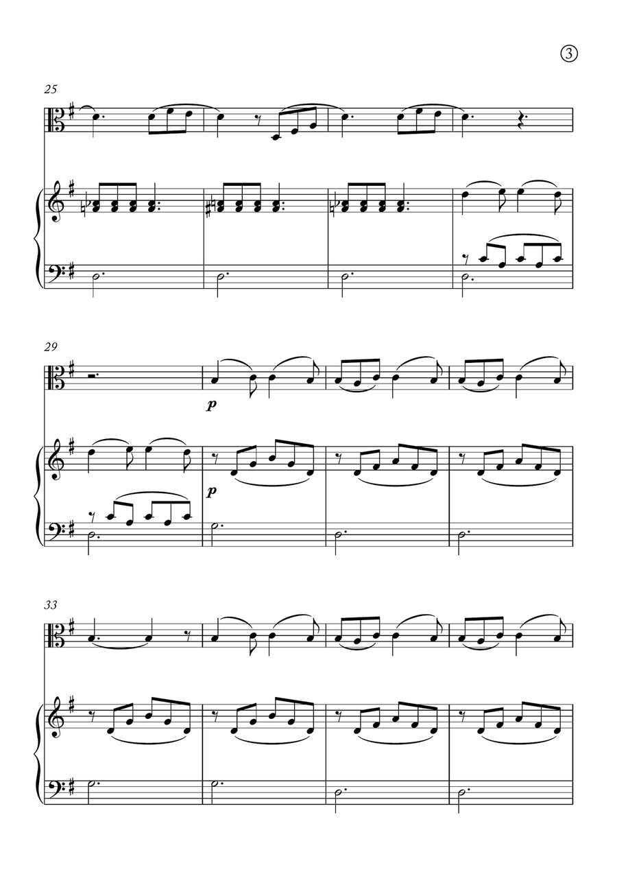 Barcarolle Barcarolle Chamber Music scores gallery preview page 3