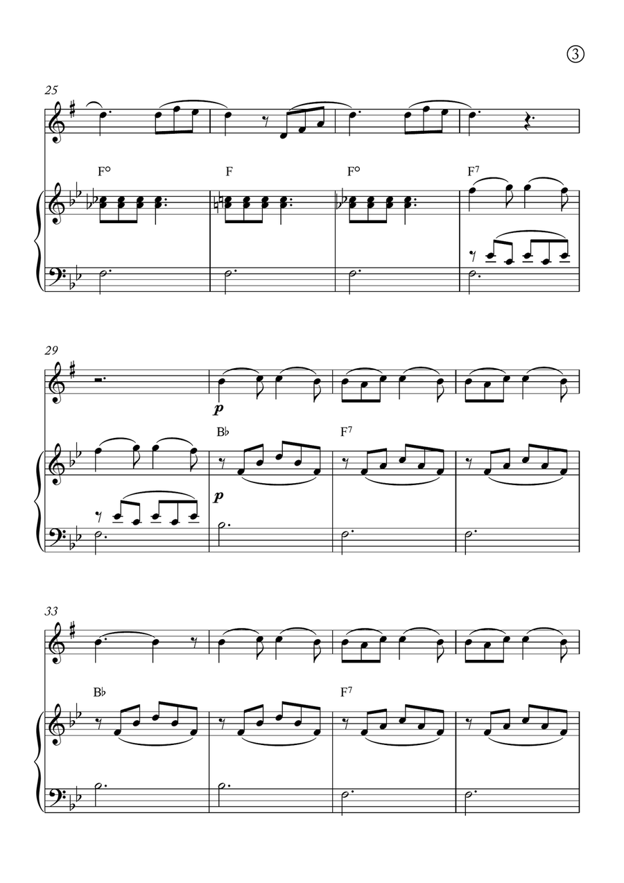Barcarolle Barcarolle Chamber Music scores gallery preview page 3
