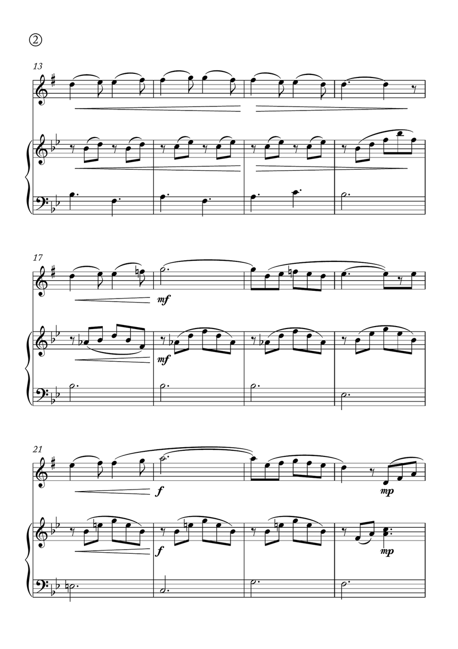 Barcarolle Barcarolle Chamber Music scores gallery preview page 2