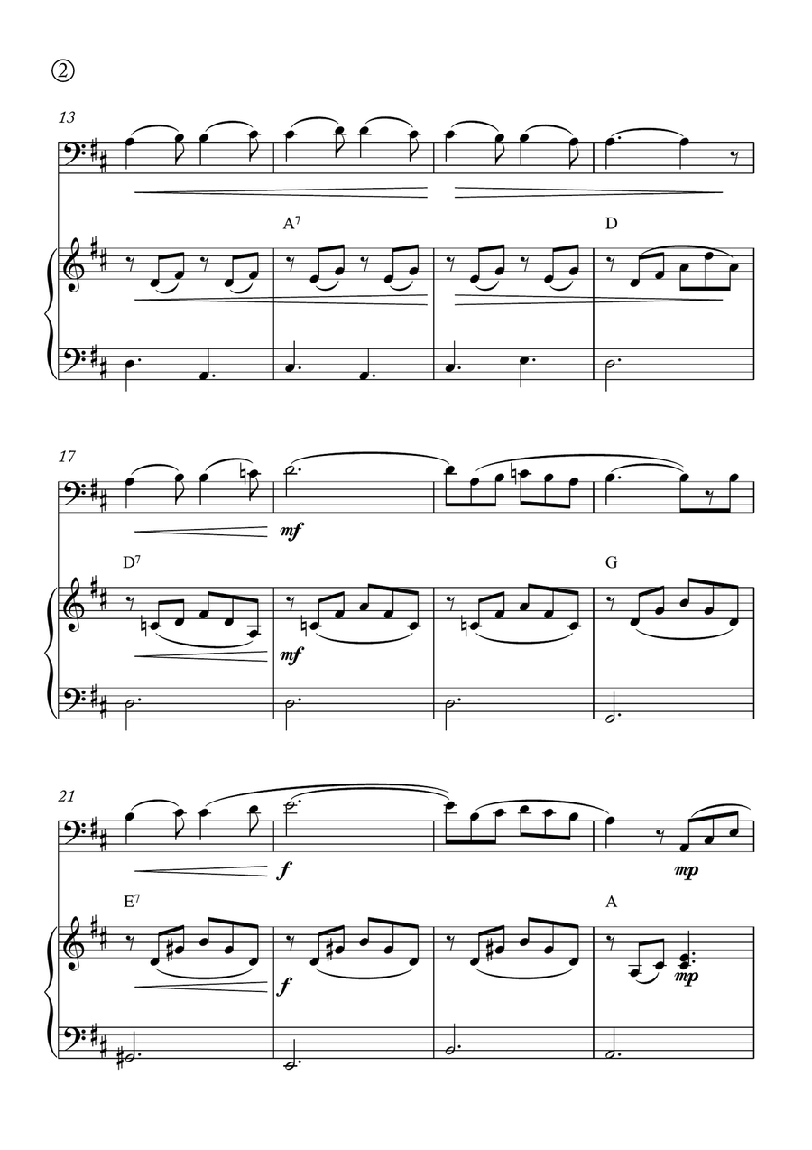 Barcarolle Barcarolle Chamber Music scores gallery preview page 2