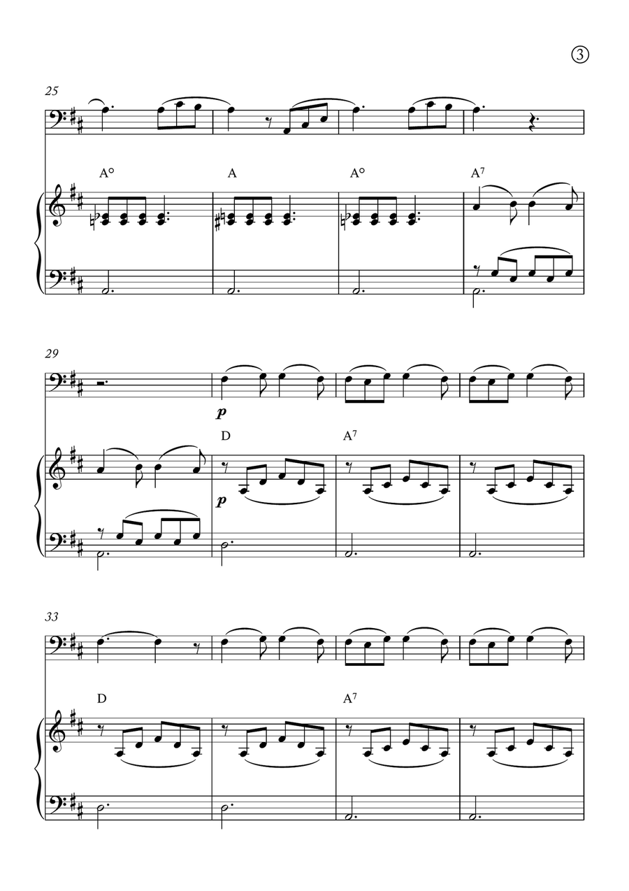 Barcarolle Barcarolle Chamber Music scores gallery preview page 3