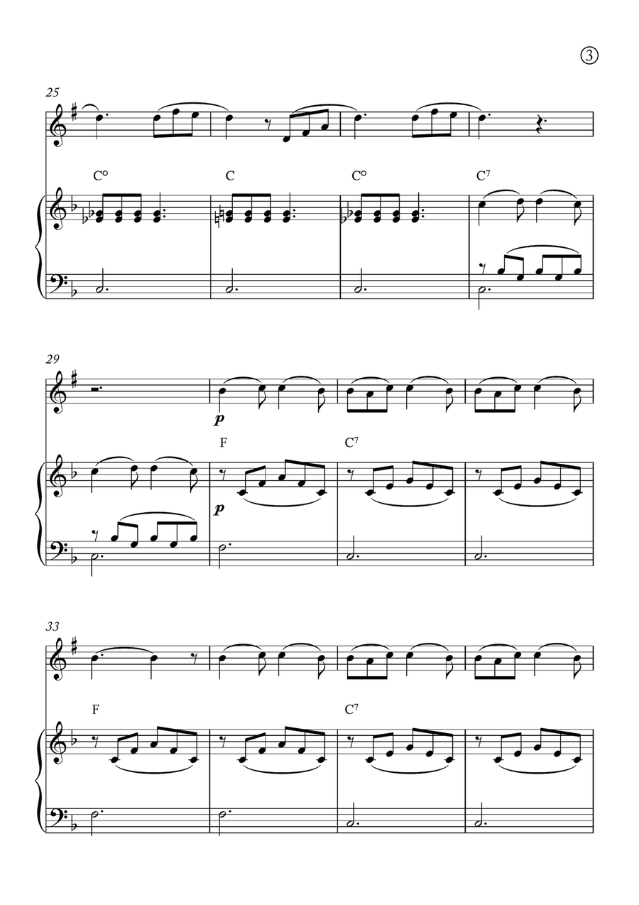 Barcarolle Barcarolle Chamber Music scores gallery preview page 3
