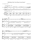 Bill Bailey, Won't You Please Come Home (with Soprano Sax & Piano, 2 or 3 players)