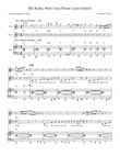 Bill Bailey, Won't You Please Come Home (with Clarinet & Piano, 2 or 3 players)