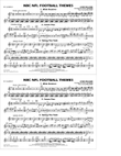 NBC NFL Football Themes (arr. Paul Lavender) - Bb Clarinet