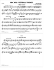 NBC NFL Football Themes (arr. Paul Lavender) - F Horn