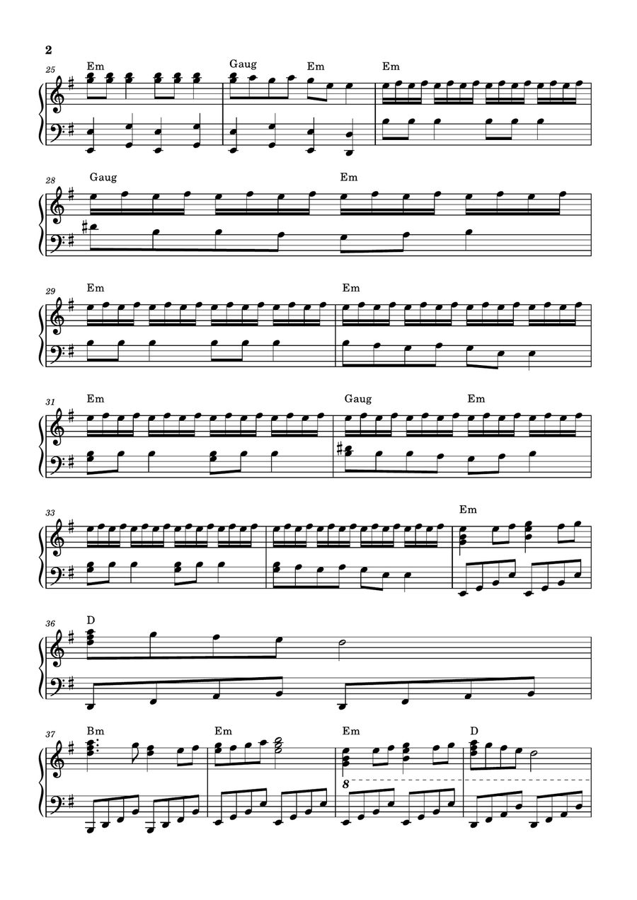 Way Back Then Way Back Then Piano Solo scores gallery preview page 2