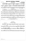 NBC NFL Football Themes (arr. Paul Lavender) - Electric Bass