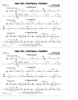 NBC NFL Football Themes (arr. Paul Lavender) - Cymbals