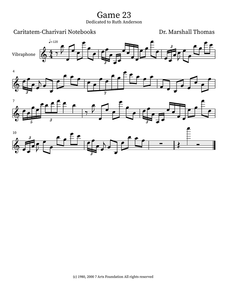 Game 23 Game 23 Small Ensemble scores gallery preview page 3