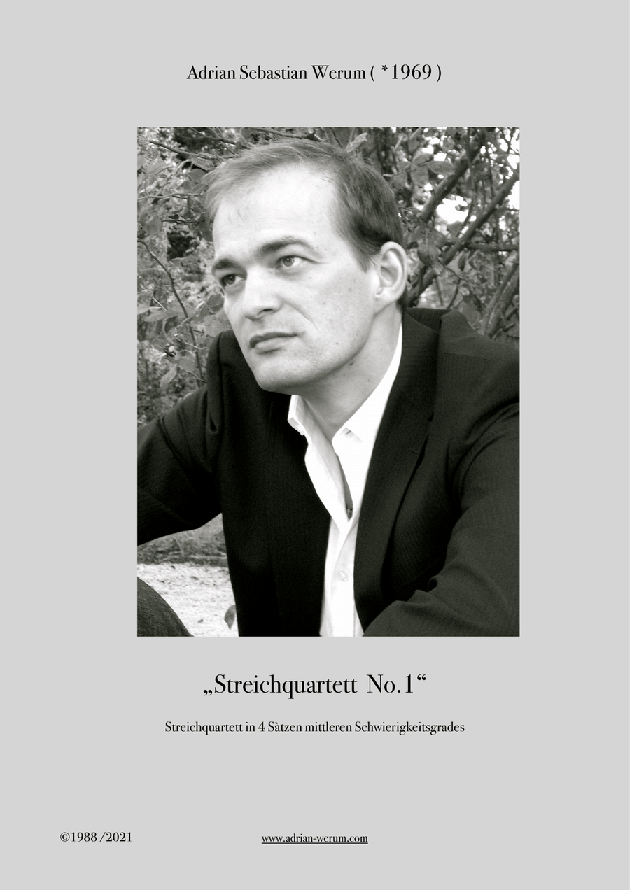 String Quartet No.1 String Quartet No.1 String Quartet scores gallery preview page 1