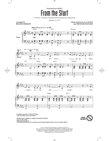 From The Start (arr. Roger Emerson)