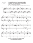 Armed Forces of America Medley (Solo Pno - Key of C)