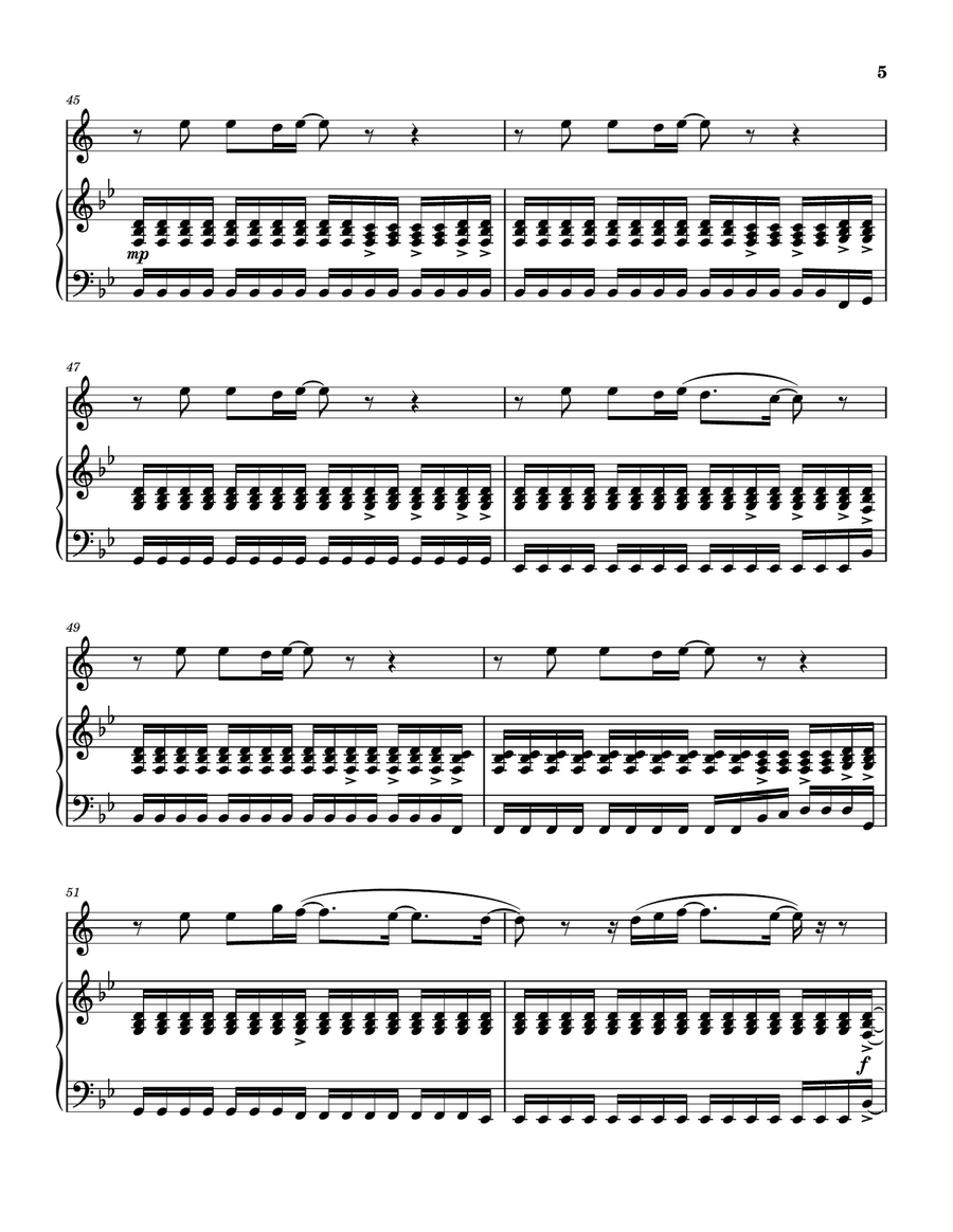 The King Is In The Room B-Flat Trumpet scores gallery preview page 6