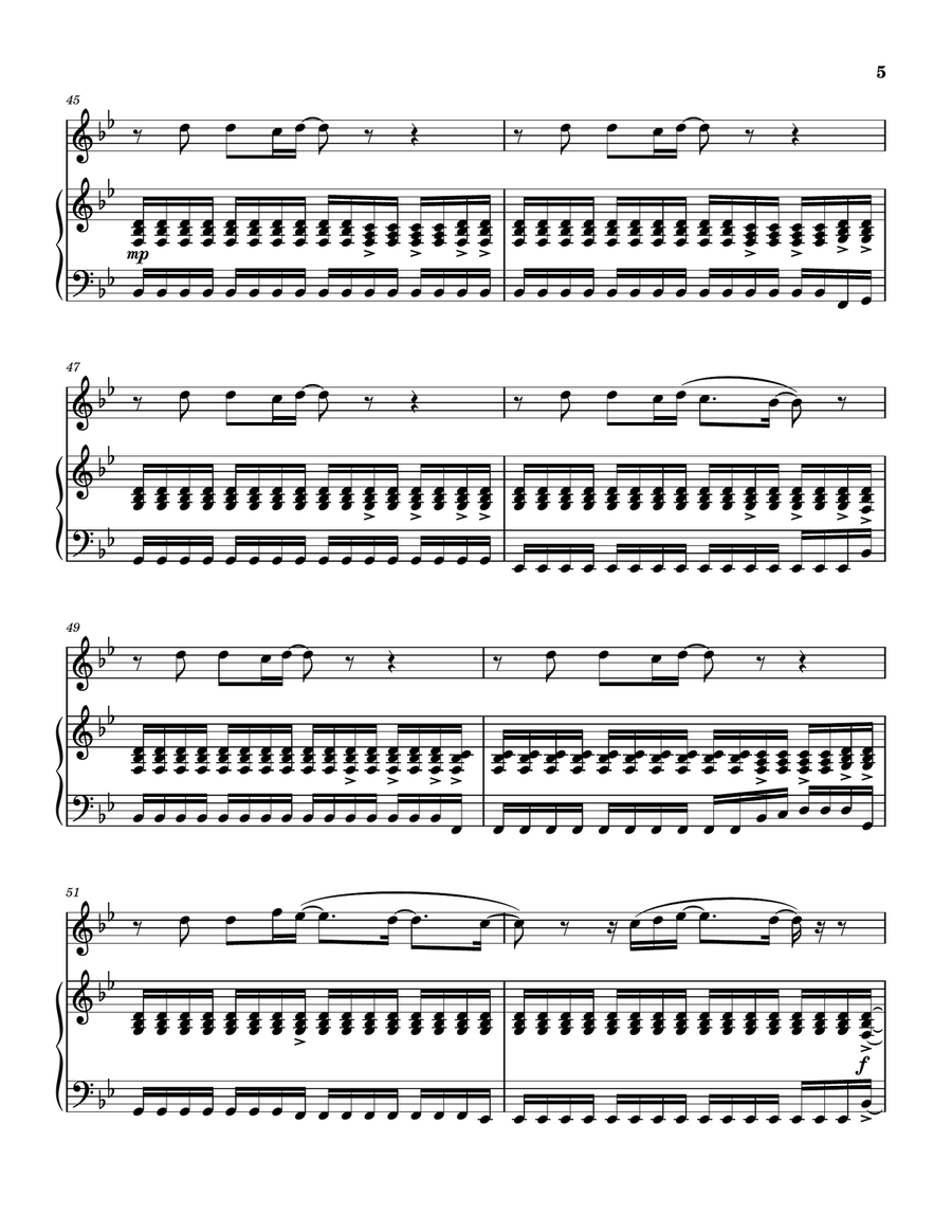 The King Is In The Room Flute scores gallery preview page 6