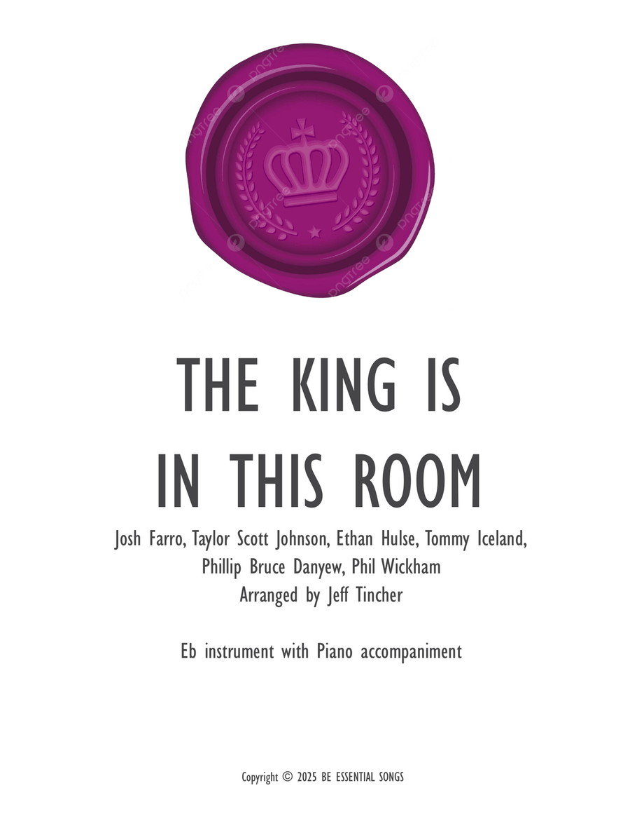 The King Is In The Room Alto Saxophone scores gallery preview page 1