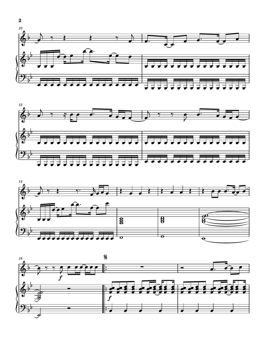 The King Is In The Room Piano scores gallery preview page 3