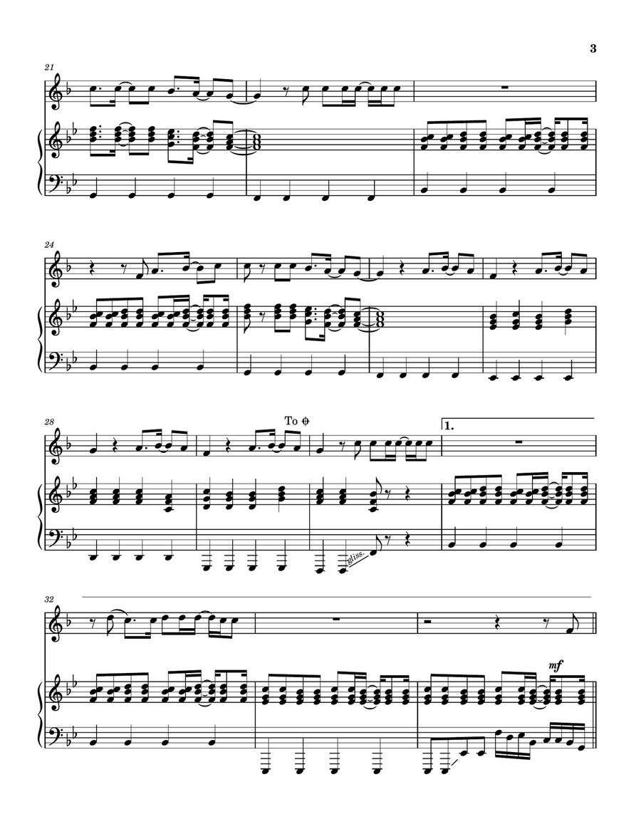 The King Is In The Room Piano scores gallery preview page 4