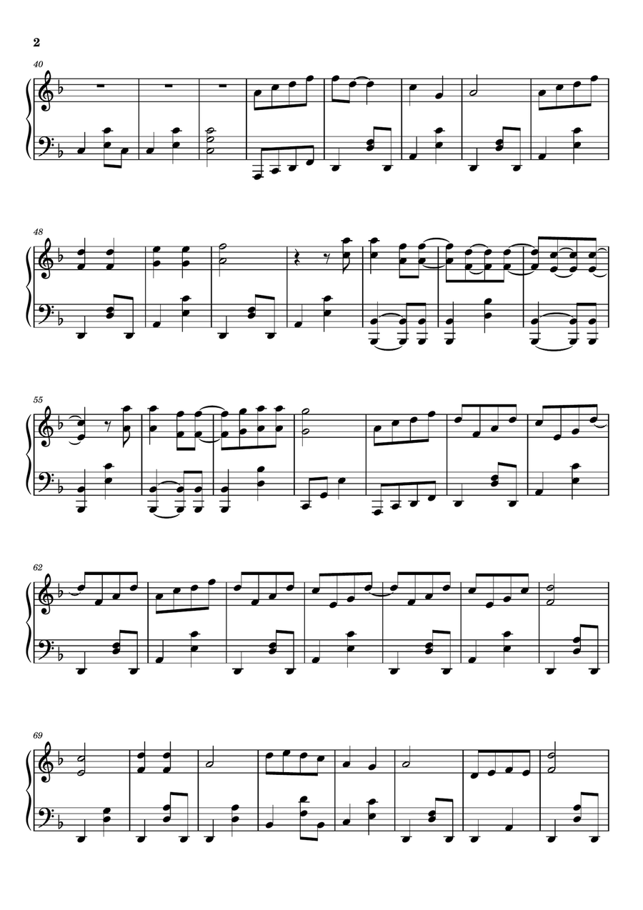 Circle In The Sand Circle In The Sand Piano Solo scores gallery preview page 2