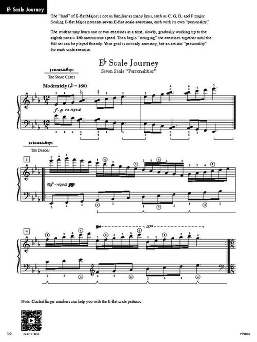 Chopin: Nocturne in E-flat Major, Op. 9 No. 2 Piano Method scores gallery preview page 6
