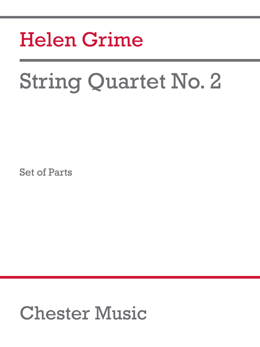 String Quartet No. 2 (Parts) String Quartet scores gallery preview page 1