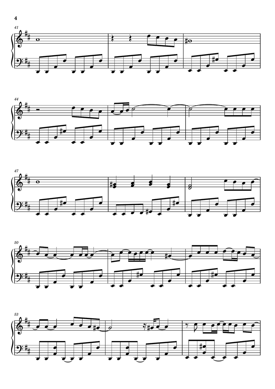 Messy Messy Piano Solo scores gallery preview page 4