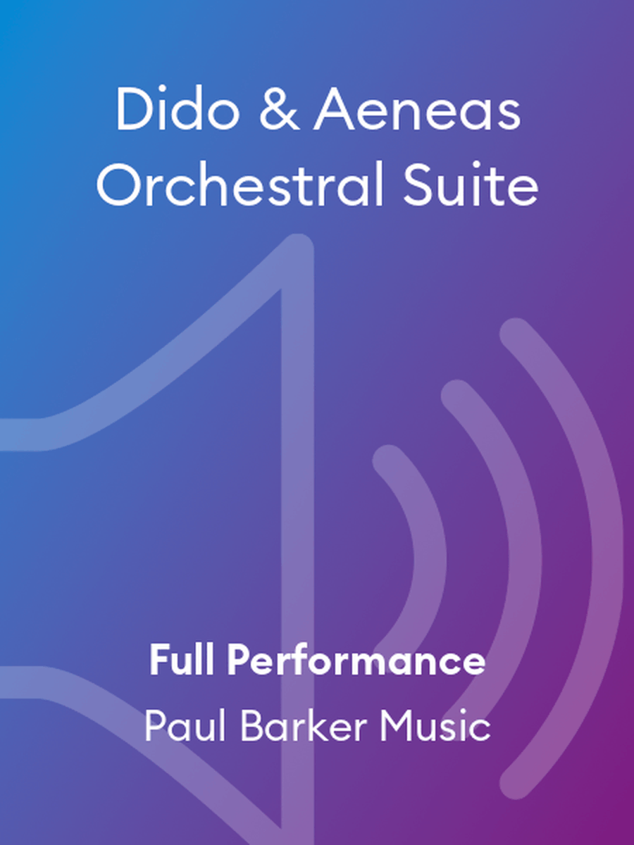 Dido & Aeneas Orchestral Suite (performance Recording (MP3) Piano Solo scores gallery preview page 1