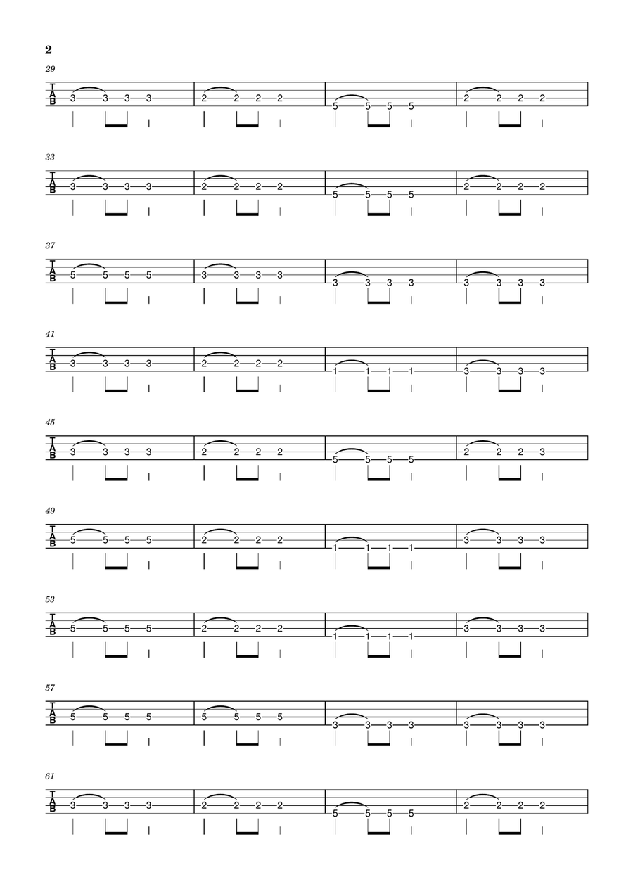Take My Breath Away (Love Theme) Acoustic Guitar scores gallery preview page 2