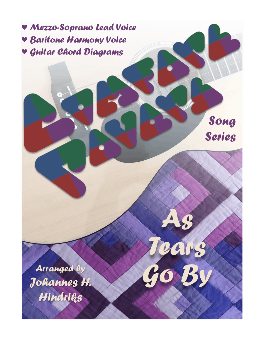 As Tears Go By Piano scores gallery preview page 1