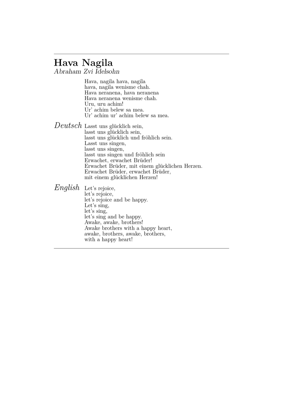 Hava Nagila (easy piano version) Piano Method scores gallery preview page 6