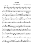 Linger - Partitura com cifra