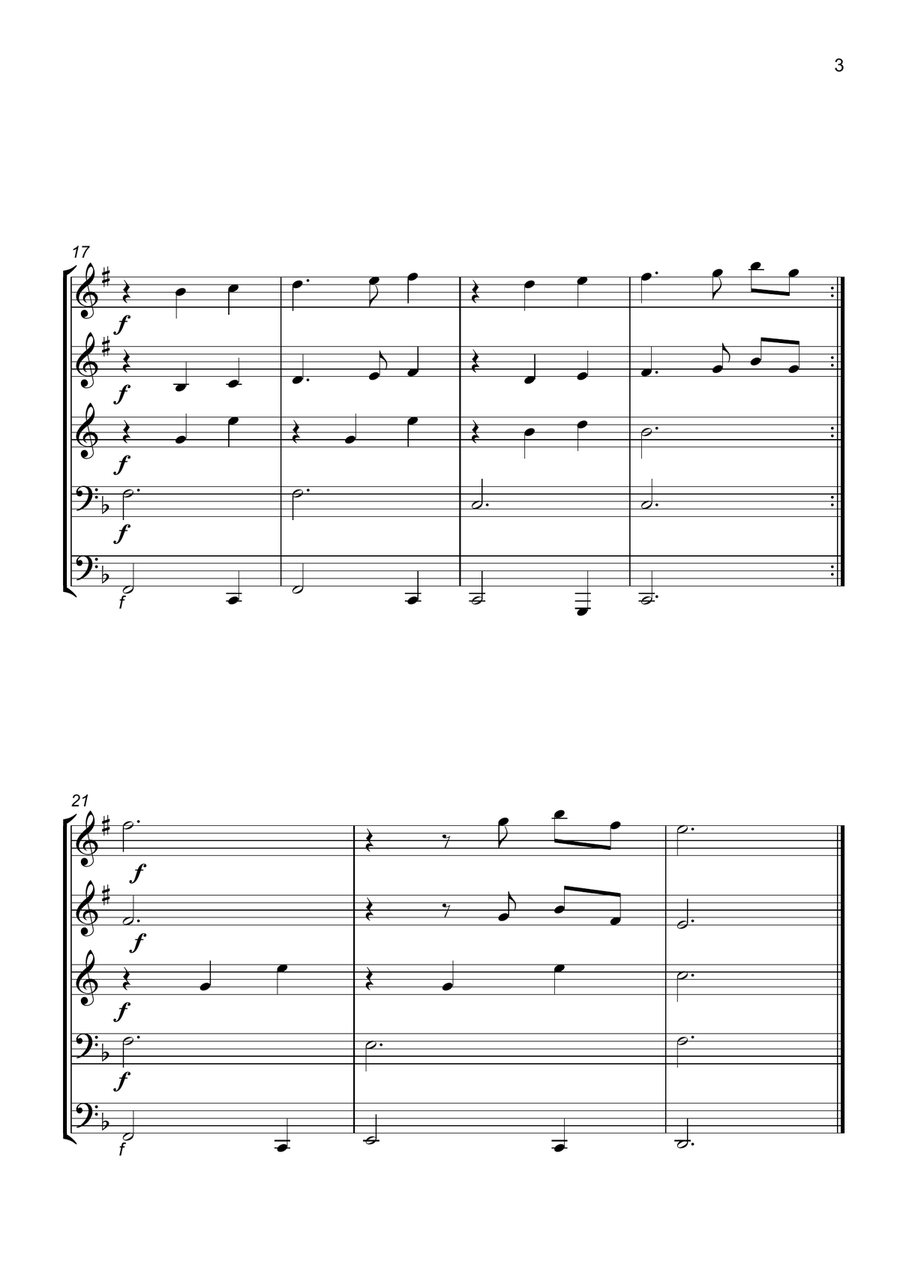 Married Life Married Life Brass Quintet scores gallery preview page 4