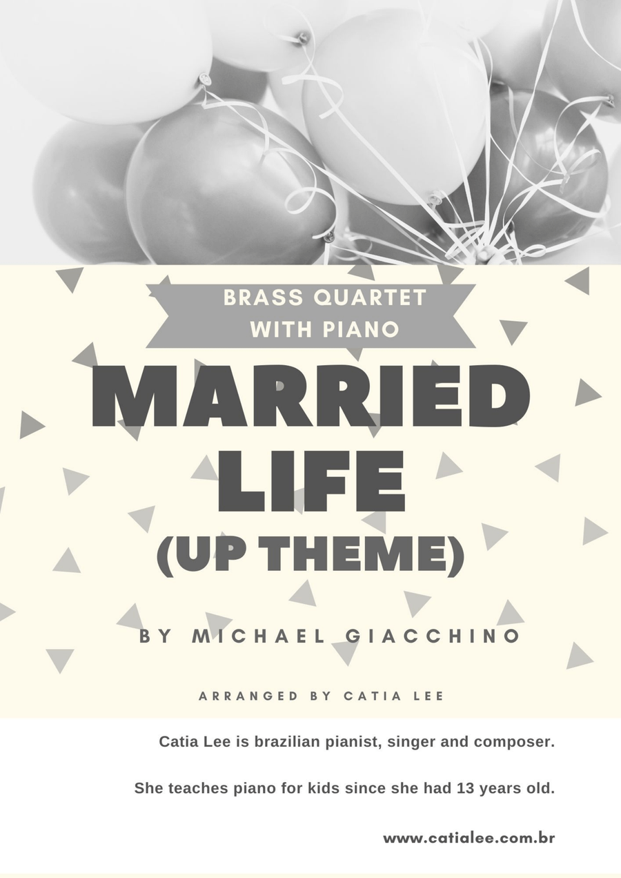 Married Life Married Life Brass Quartet scores gallery preview page 1