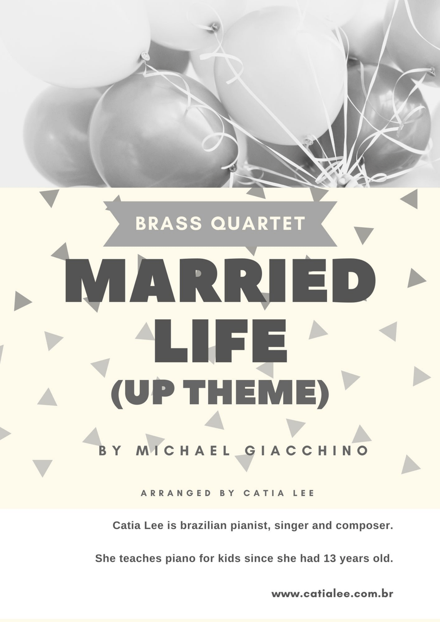 Married Life Married Life Brass Quartet scores gallery preview page 1