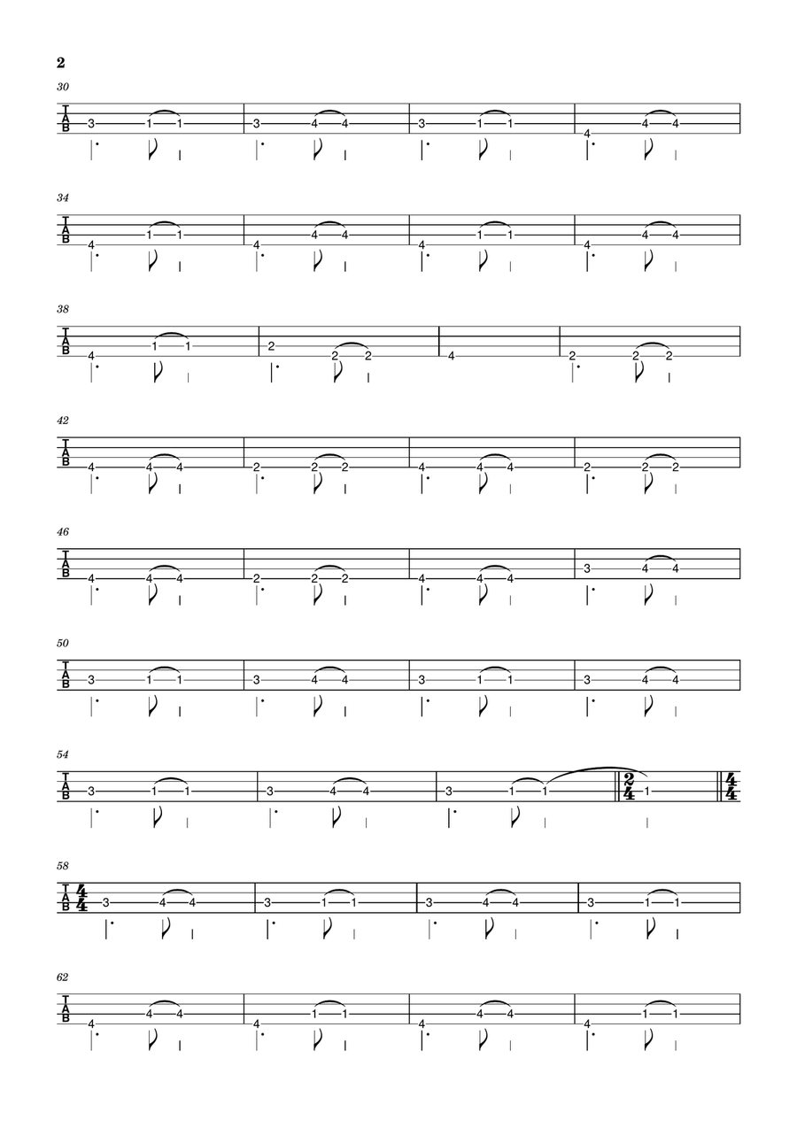 Ironic Ironic Acoustic Guitar scores gallery preview page 2