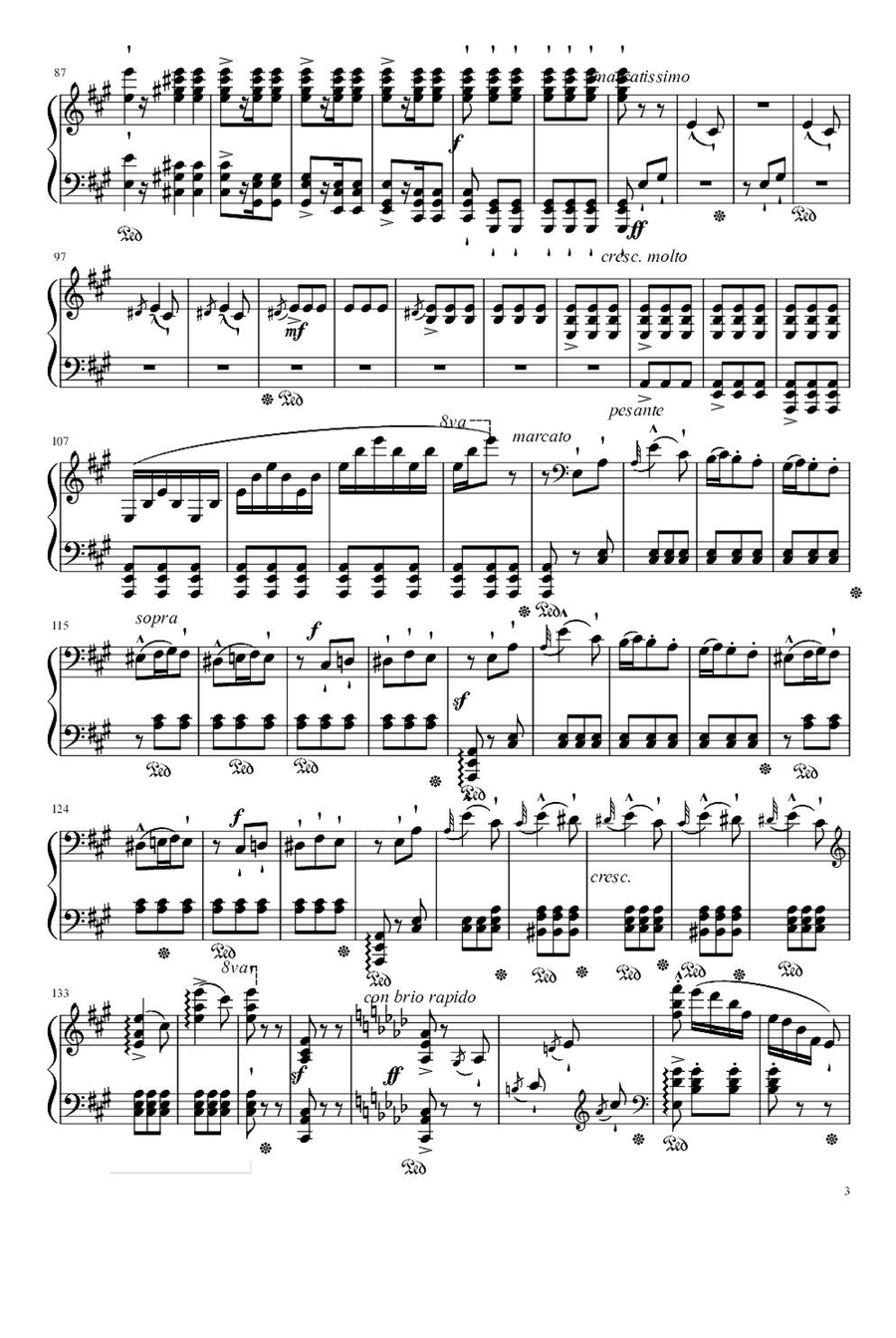 Mephisto Waltz No. 1 S. 514 - Franz Liszt Piano Solo scores gallery preview page 3