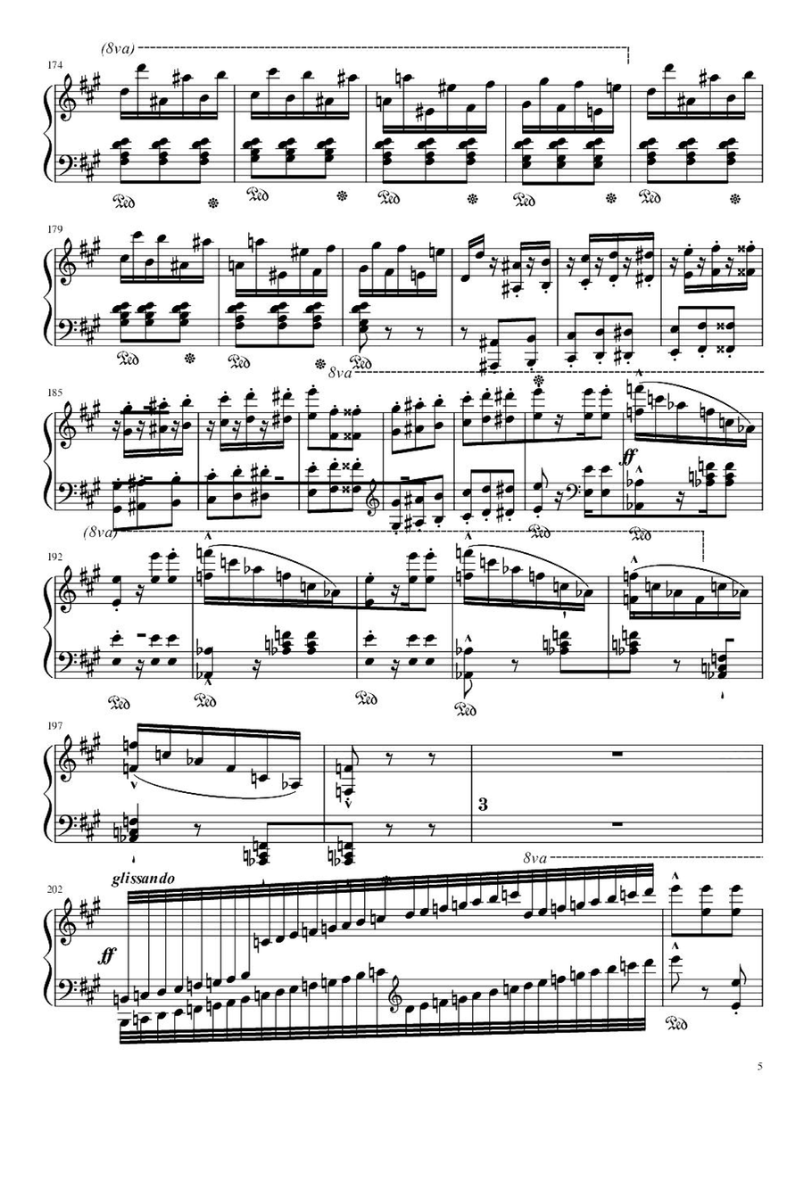Mephisto Waltz No. 1 S. 514 - Franz Liszt Piano Solo scores gallery preview page 5