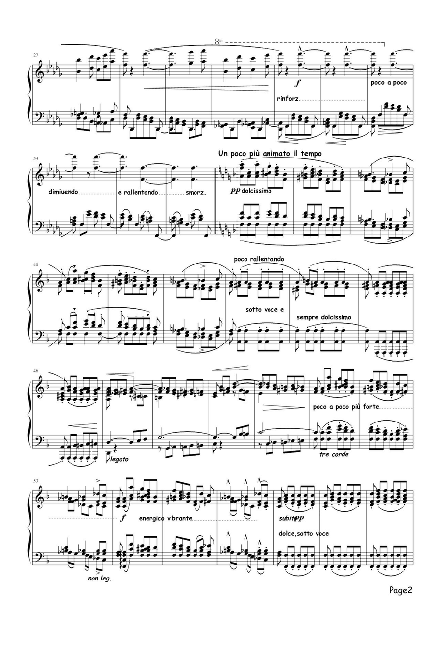 Etudes dexecution transcendante No.3 （Paysages）- Franz Liszt Piano Method scores gallery preview page 2