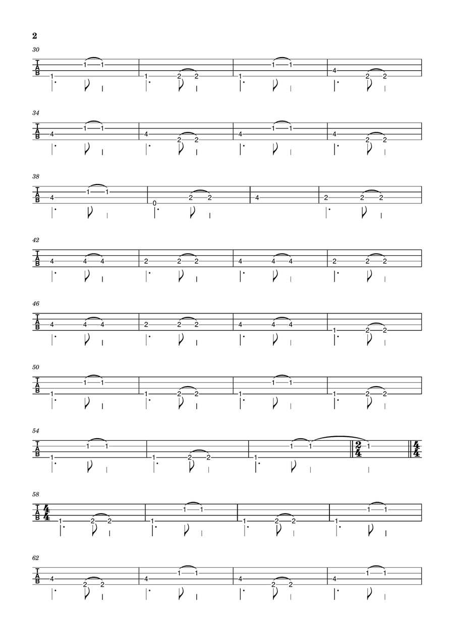 Ironic Ironic Acoustic Guitar scores gallery preview page 2