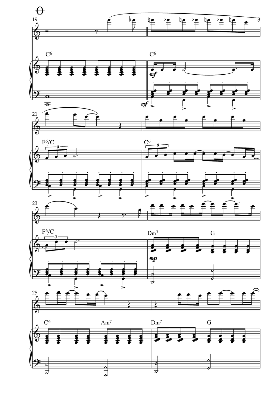The Fool On The Hill The Fool On The Hill Flute Solo scores gallery preview page 3