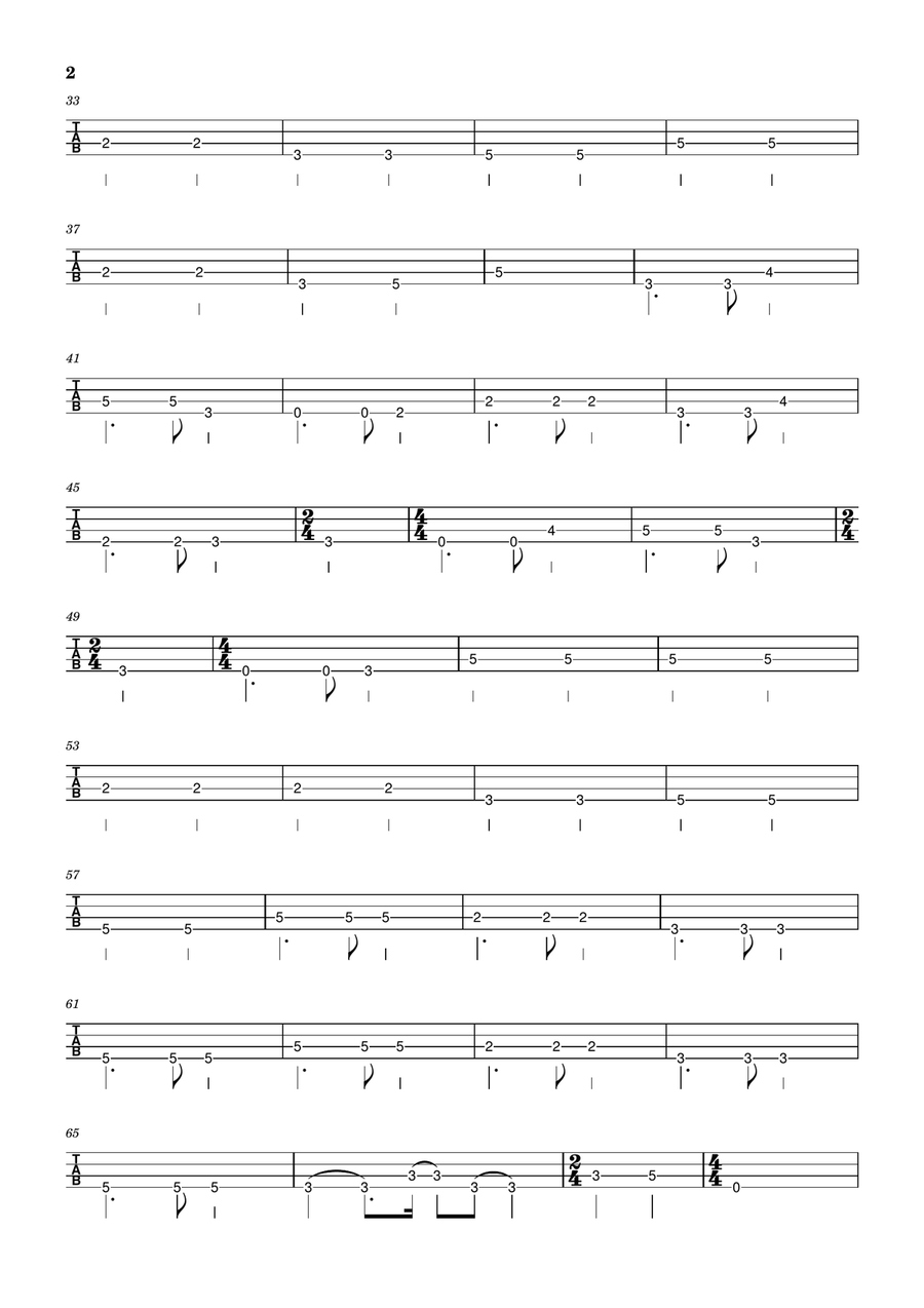 Making Love Out Of Nothing At All Acoustic Guitar scores gallery preview page 2