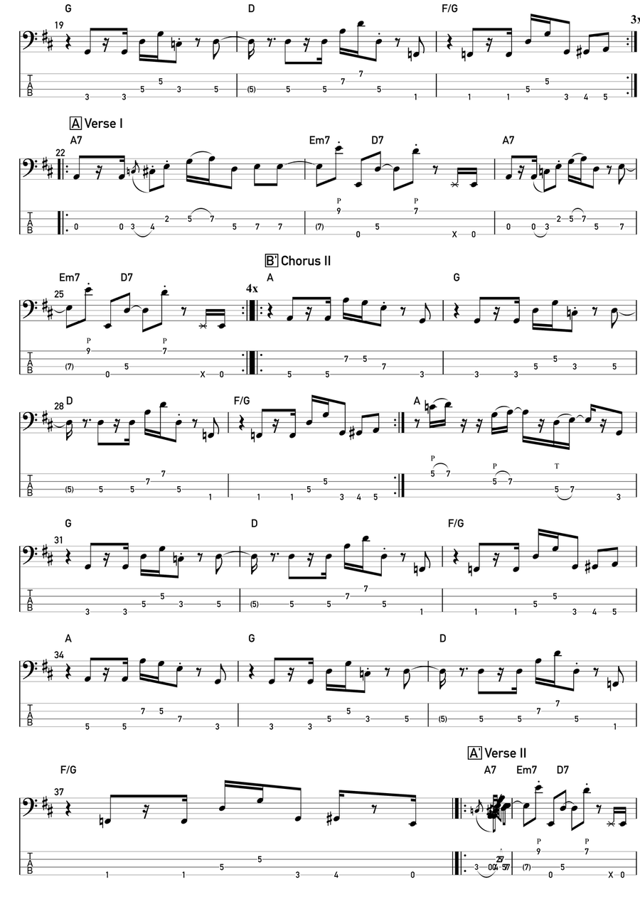 We Are Family Acoustic Guitar scores gallery preview page 2