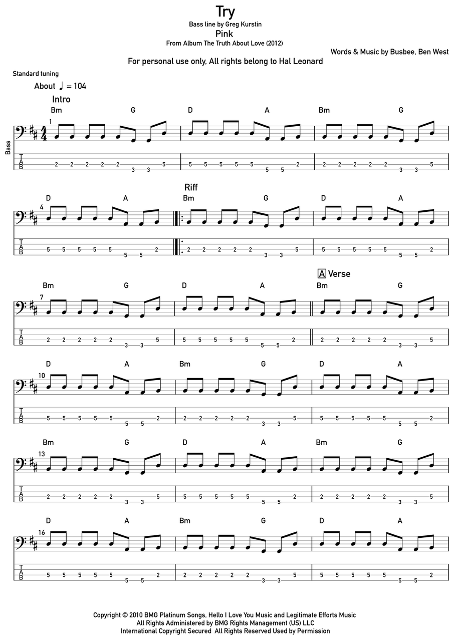 Try Acoustic Guitar scores gallery preview page 1