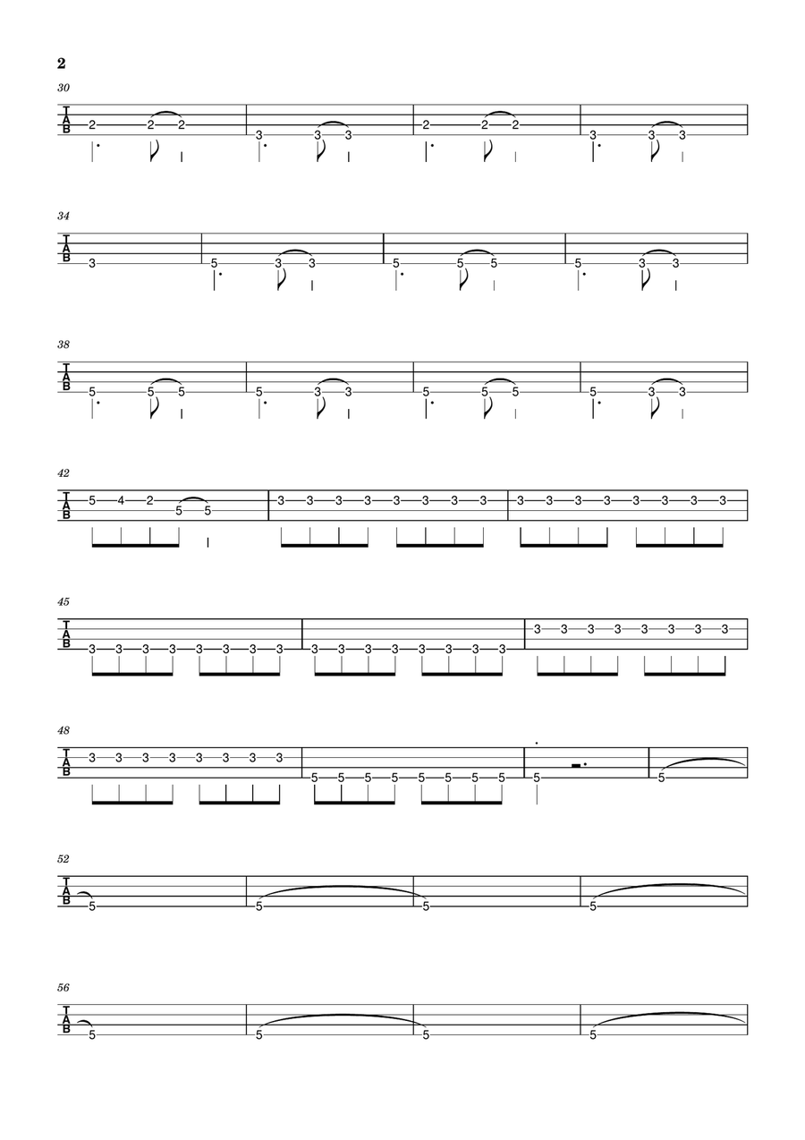 Perfect Perfect Acoustic Guitar scores gallery preview page 2